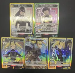 Union Arena tcg Lot Of 5 Kaiju no. 8 All SR Cards Kikoru Shinomiya Alt Art Mina - Image 1