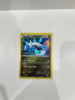 Latios 10/20 Dragon Vault Holo Rare Stamped Pokemon Card LP - Image 1