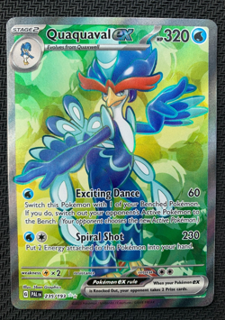 Quaquaval ex 235/193 Ultra Rare Pokemon Card - S&V Paldea Evolved Set - M/NM - Image 1