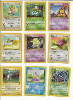 Pokemon TCG Base Set 2 18 Card Lot ungraded Excellent Condition - Image 1