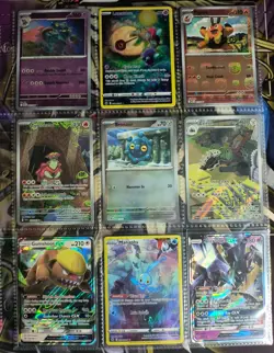 ???? Lot Of 99 ONLY HOLOS Modern Pokemon Cards Collection Binder EX/V/VStar/VMax - Image 4