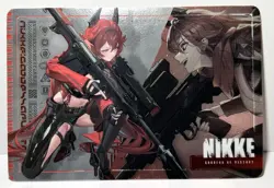 GODDESS OF VICTORY NIKKE RED HOOD METALLIC PASS COLLECTION VER.2 CARD JAPAN - Image 2