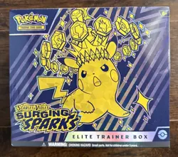 POKEMON TCG Surging Sparks Elite Trainer Box (ETB) Cards Sealed New - Image 1
