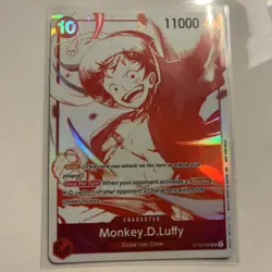 One Piece Card Game Monkey.D.Luffy ST10-006 Treasure Campaign - Image 1
