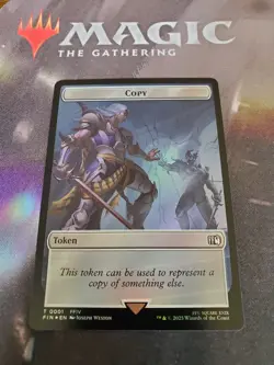 Mtg. Hero #0003 / Copy Double-Sided Token. Foil. Final Fantasy. Nm - Image 2