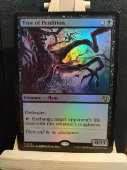 Tree of Perdition FOIL - Innistrad Remastered - Rare - NM (see pics) - Image 1