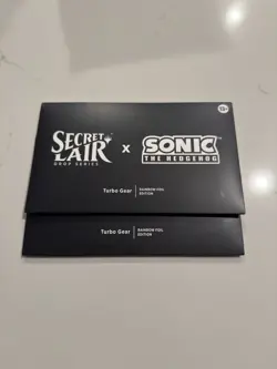 MTG Secret Lair x Sonic: Turbo Gear rainbow Foil Edition, Sealed - Image 1