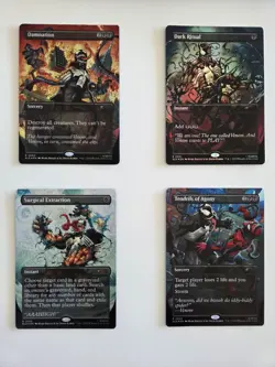 MTG Secret Lair Spider-Man: Venom Unleashed (Colors) Rainbow Foil - Image 2