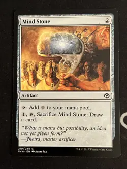 1x Mind Stone (219) Iconic Masters LP MTG Magic the Gathering x1 MKE - Image 1