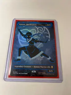 Katara, the Fearless (Borderless Neon Ink) Avatar: The Last Airbender Foil - Image 2