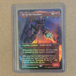 Zo-Zu the Punisher ?? Magic FOIL ?? Encyclopedia Countdown Secret Lair - Image 1