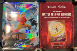 NEW Avatar The Last Airbender Magic The Gathering Posters PROMO Foil MTG TLA - Image 1