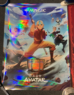 NEW Avatar The Last Airbender Magic The Gathering Posters PROMO Foil MTG TLA - Image 3