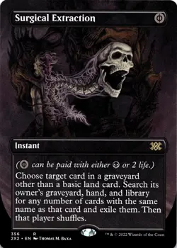 MTG Surgical Extraction (Borderless) (356) | NM | Double Masters 2022 {2X2} - Image 1