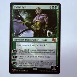 Magic The Gathering Mtg Tyvar Kell Foundations Jumpstart Mythic Near Mint - Image 1