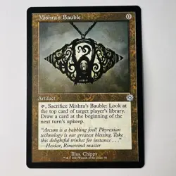 Magic The Gathering Mtg Mishra's Bauble The Brothers' War Retro Excellent - Image 1