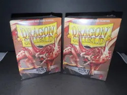 SIX Factory Sealed 100 pcs Dragon Shield Standard Sleeve Matte & Opaque Box Lot - Image 4
