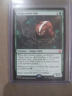 Badgermole Cub MTG Avatar The Last Airbender 167 Mythic NM regular FREE SHIPPING - Image 1