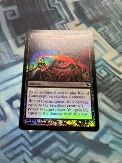MTG Foil Rite of Consumption EX/LP Shadowmoor - Image 2
