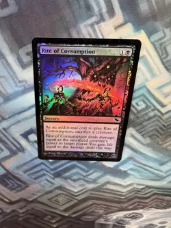 MTG Foil Rite of Consumption EX/LP Shadowmoor - Image 3