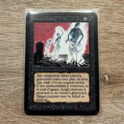 MTG Alpha Animate Dead Enchant Ungraded Magic The Gathering - Image 1