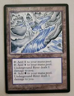 Underground River Ice Age Regular NM Near Mint MTG - Image 1