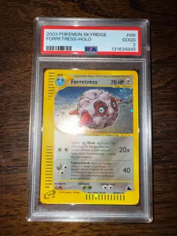 2003 Pokemon Skyridge Forretress Holo H8/H32 PSA 2 - Image 2