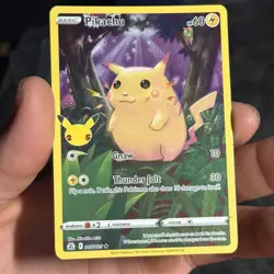 Pokemon TCG Card Pikachu 005/025 Celebrations 25th Anniversary Holo 2 - Image 2