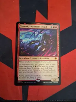 Tannuk, Steadfast Second MTG - PRE-Release FOIL Edge of Eternities - Image 1