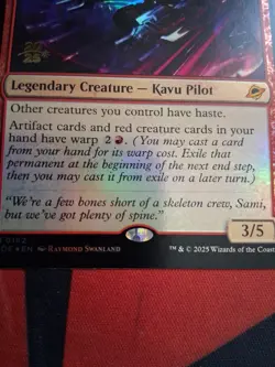 Tannuk, Steadfast Second MTG - PRE-Release FOIL Edge of Eternities - Image 5