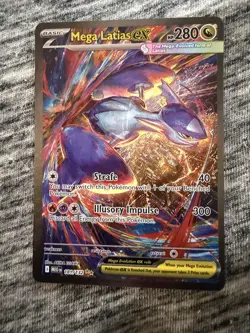 Pokemon TCG Mega Latias EX, SIR 181/132 Mega Evolution - NM - Image 1