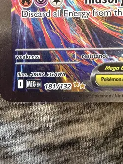 Pokemon TCG Mega Latias EX, SIR 181/132 Mega Evolution - NM - Image 3