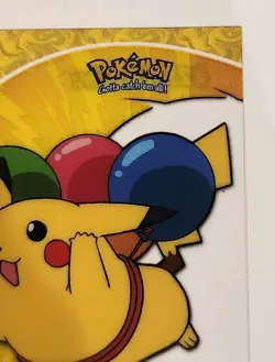 Topps Pokemon TV Animation Edition Pikachu Balloon Art Card #25 - PC1 - Image 4