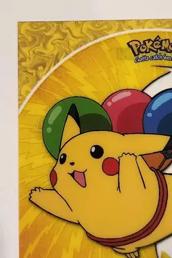 Topps Pokemon TV Animation Edition Pikachu Balloon Art Card #25 - PC1 - Image 5
