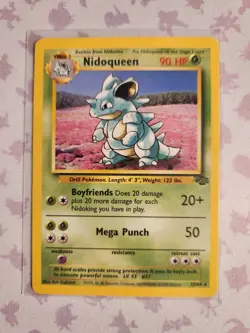 Nidoqueen 23/64 Rare Jungle Unlimited Non Holo Pokemon TCG - Image 1