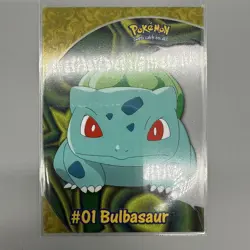 Pokemon Topps Bulbasaur PC2 Clear Card TV Animation Series 2 2000 - Image 2