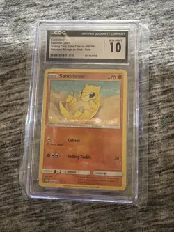 Sandshrew 2023 Pokemon TCG Classic Venusaur Deck Holo 008/034 CGC Gem Mint 10 - Image 1