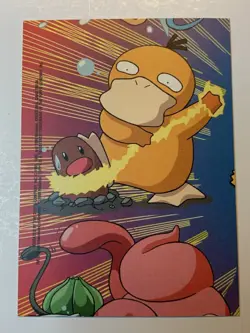 2000 Topps Pokemon TV Surfing Pikachu #25 Stick-Ons 8 of 10 (A) - Image 2
