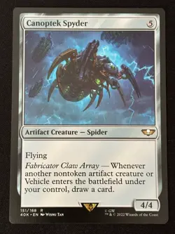 1x MTG Canoptek Spyder - Universes Beyond: Warhammer 40,000 (40K) #151 - Magic - Image 1