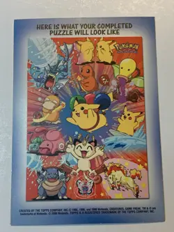 2000 Topps Pokemon TV Rattata #19 Stick-Ons Sticker 9 of 10 (A) - Image 2