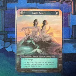 Sorcery Contested Realm ALPHA Guile Sirens Pledge Pack Promo NM - Image 1
