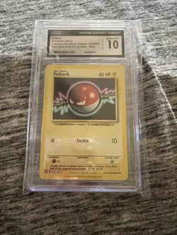 Pokemon Trading Card Game Classic Voltorb Holo CLC 010/034 CGC 10 - Image 1