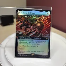 Wrecking Ball Arm Extended Art Final Fantasy Foil - Image 1