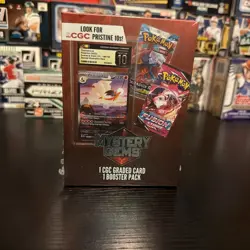 Pokemon TCG Mystery Gems Box-1 CGC Graded Card + 1 Booster Pack - Image 3