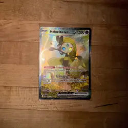 Pokemon TCG Meloetta EX Full Art Black Bolt Card 167/086 Sir - Image 1