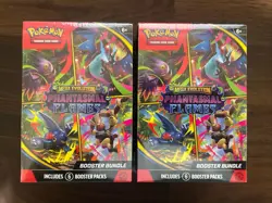2x Pokemon Phantasmal Flames Booster Bundle - 12 Packs - Factory Sealed IN-HAND - Image 1