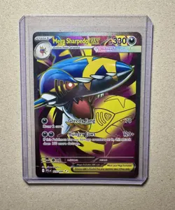 Pokemon TCG: Mega Sharpedo Ex 113/094 Phantasmal Flames Ultra Rare! - Image 1