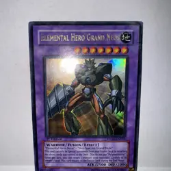 Yugioh Elemental Hero Grand Neos STON-EN035 1st Edition Ultimate Rare Near Mint - Image 5
