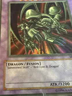 Yu-Gi-Oh! TCG Black Skull Dragon MRD-018 Lightly Played - Image 2