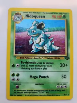 Nidoqueen Jungle Set Holo Base Pokemon Card WOTC - Image 1